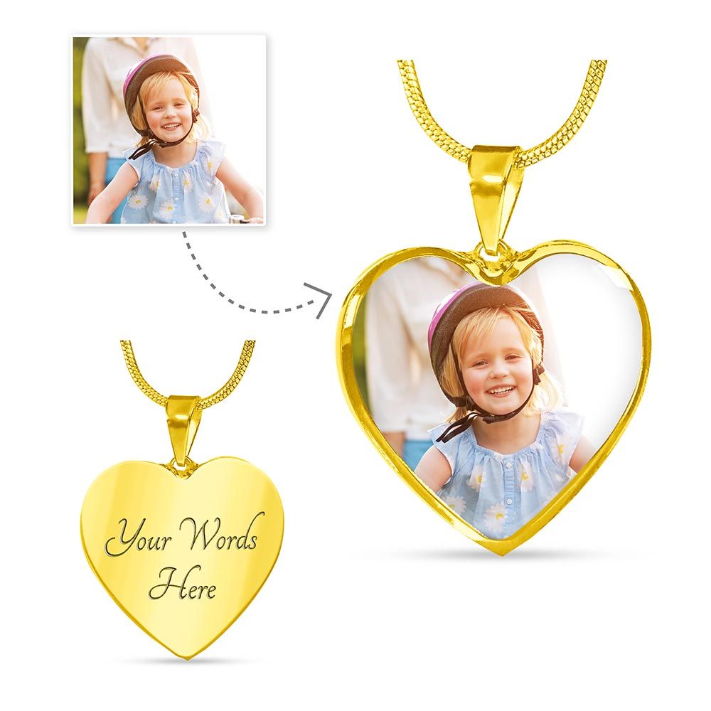 CAPTURED MOMENTS: CUSTOM PHOTO UPLOAD NECKLACE