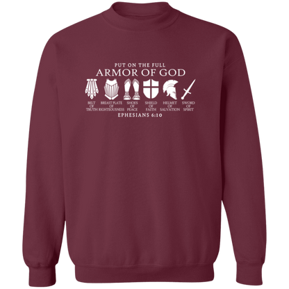 Full Armor of God Sweatshirt | Faith-Based Comfort & Style