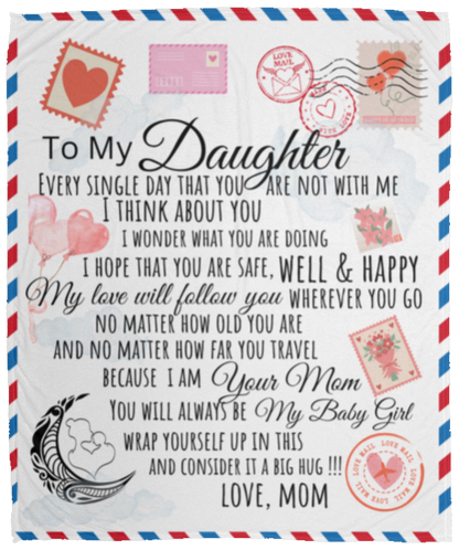 Daughter Blanket White