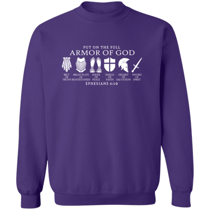 Full Armor of God Sweatshirt | Faith-Based Comfort & Style