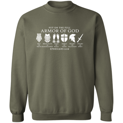 Full Armor of God Sweatshirt | Faith-Based Comfort & Style