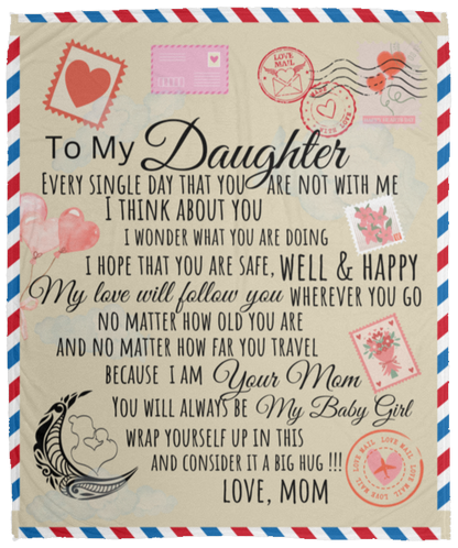 Daughter Blanket White