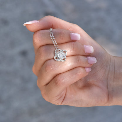 LOVE KNOT NECKLACE FOR YOUR SMOKIN HOT WIFE 🔥💕
