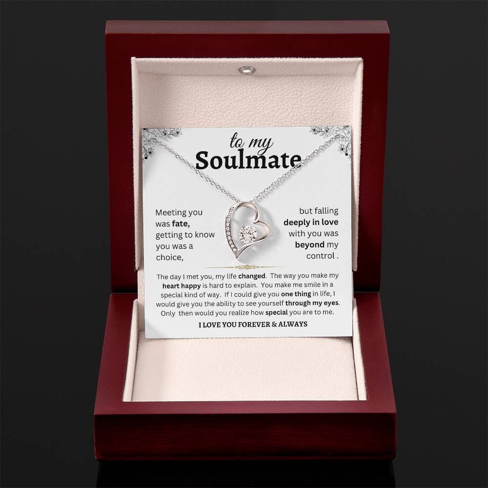 To My Forever Person – Soulmate Love Pendant