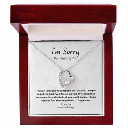 I'M SORRY " FOREVER MY LOVE NECKLACE