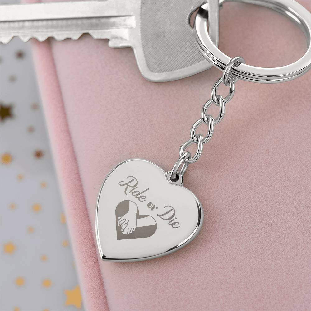 RIDE OR DIE KEY CHAIN