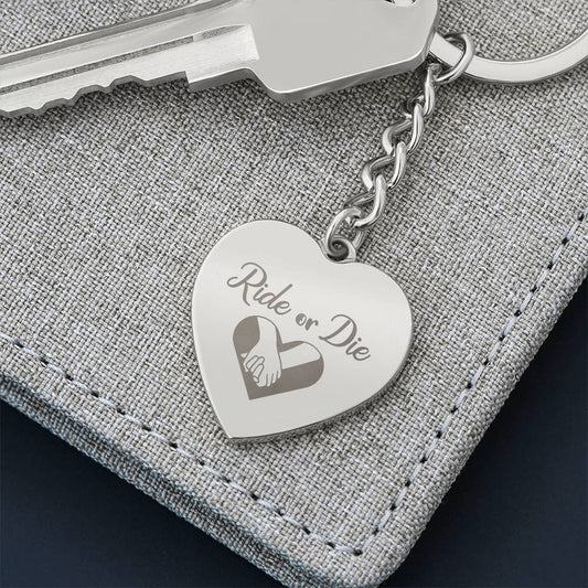 RIDE OR DIE KEY CHAIN