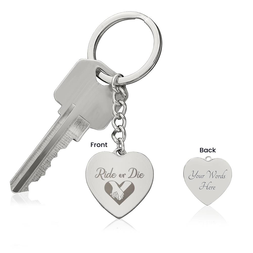 RIDE OR DIE KEY CHAIN