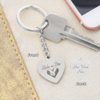 RIDE OR DIE KEY CHAIN