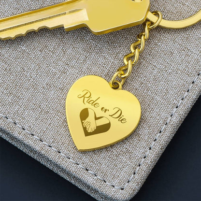 RIDE OR DIE KEY CHAIN