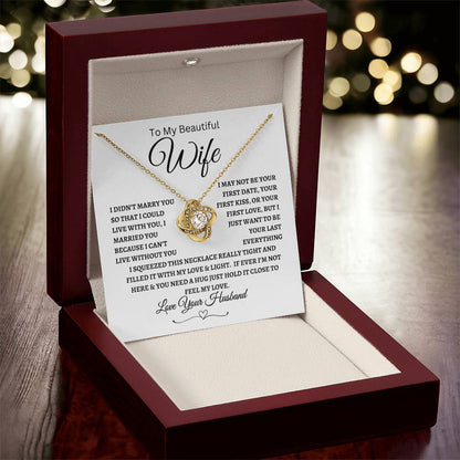 Hold This Close To Feel My Love | Wife Gift | Beautiful Wife