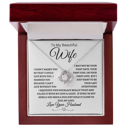 Hold This Close To Feel My Love | Wife Gift | Beautiful Wife