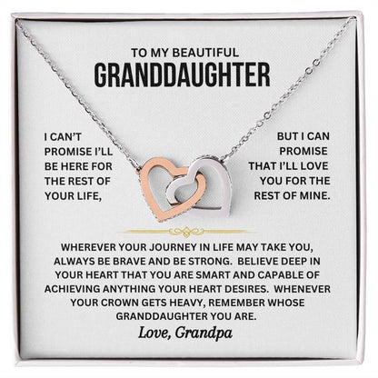 Grandpa’s Gift of Love |  Interlocking Hearts Keepsake