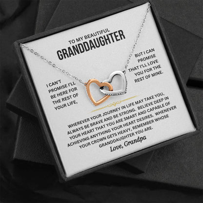 Grandpa’s Gift of Love |  Interlocking Hearts Keepsake