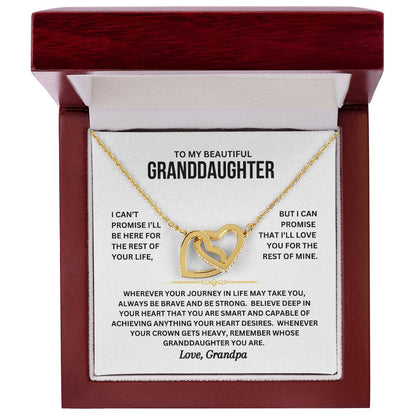 Grandpa’s Gift of Love |  Interlocking Hearts Keepsake