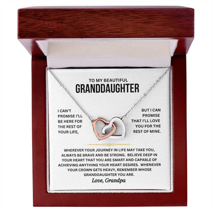 Grandpa’s Gift of Love |  Interlocking Hearts Keepsake