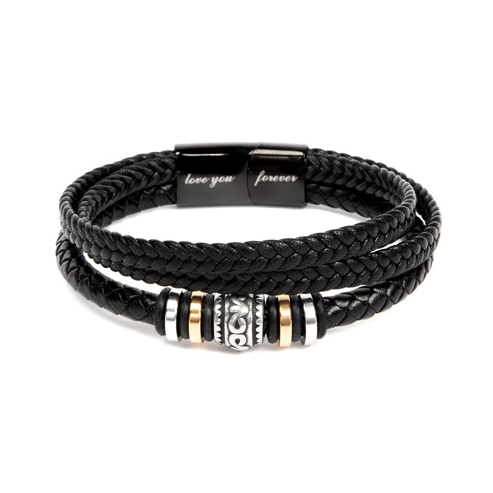 TO MY GRANDSON: UNBREAKABLE BOND BRACELET