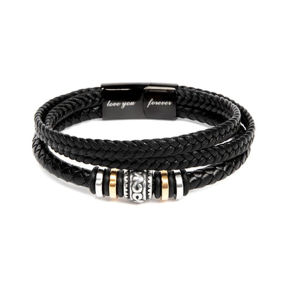 TO MY GRANDSON: UNBREAKABLE BOND BRACELET