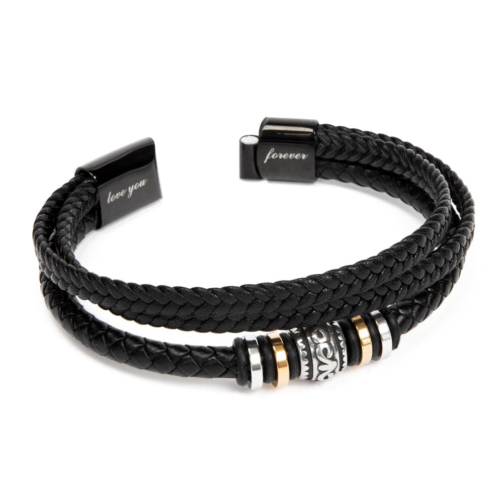 TO MY GRANDSON: UNBREAKABLE BOND BRACELET