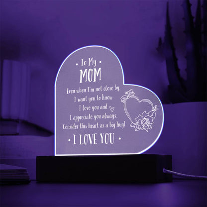 Gifts for Mom | Night Light | Mom Birthday Gifts On Mother's Day | Unique Gifts | Wht