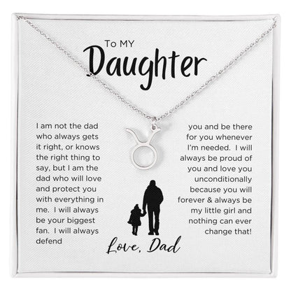 STARS ALIGN: ZODIAC NECKLACE GIFT FROM DAD TO DAUGHTER
