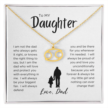 STARS ALIGN: ZODIAC NECKLACE GIFT FROM DAD TO DAUGHTER