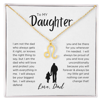 STARS ALIGN: ZODIAC NECKLACE GIFT FROM DAD TO DAUGHTER