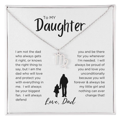 STARS ALIGN: ZODIAC NECKLACE GIFT FROM DAD TO DAUGHTER