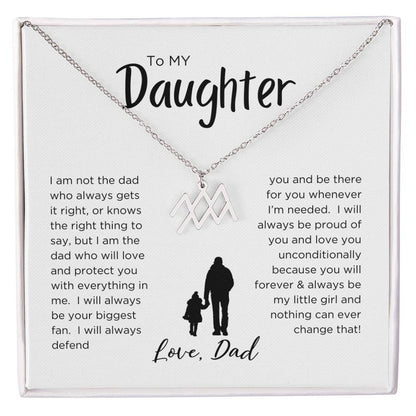 STARS ALIGN: ZODIAC NECKLACE GIFT FROM DAD TO DAUGHTER
