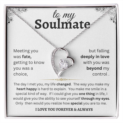 To My Forever Person – Soulmate Love Pendant