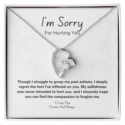 I'M SORRY " FOREVER MY LOVE NECKLACE
