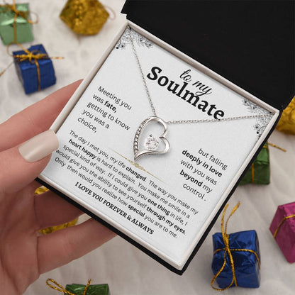 To My Forever Person – Soulmate Love Pendant
