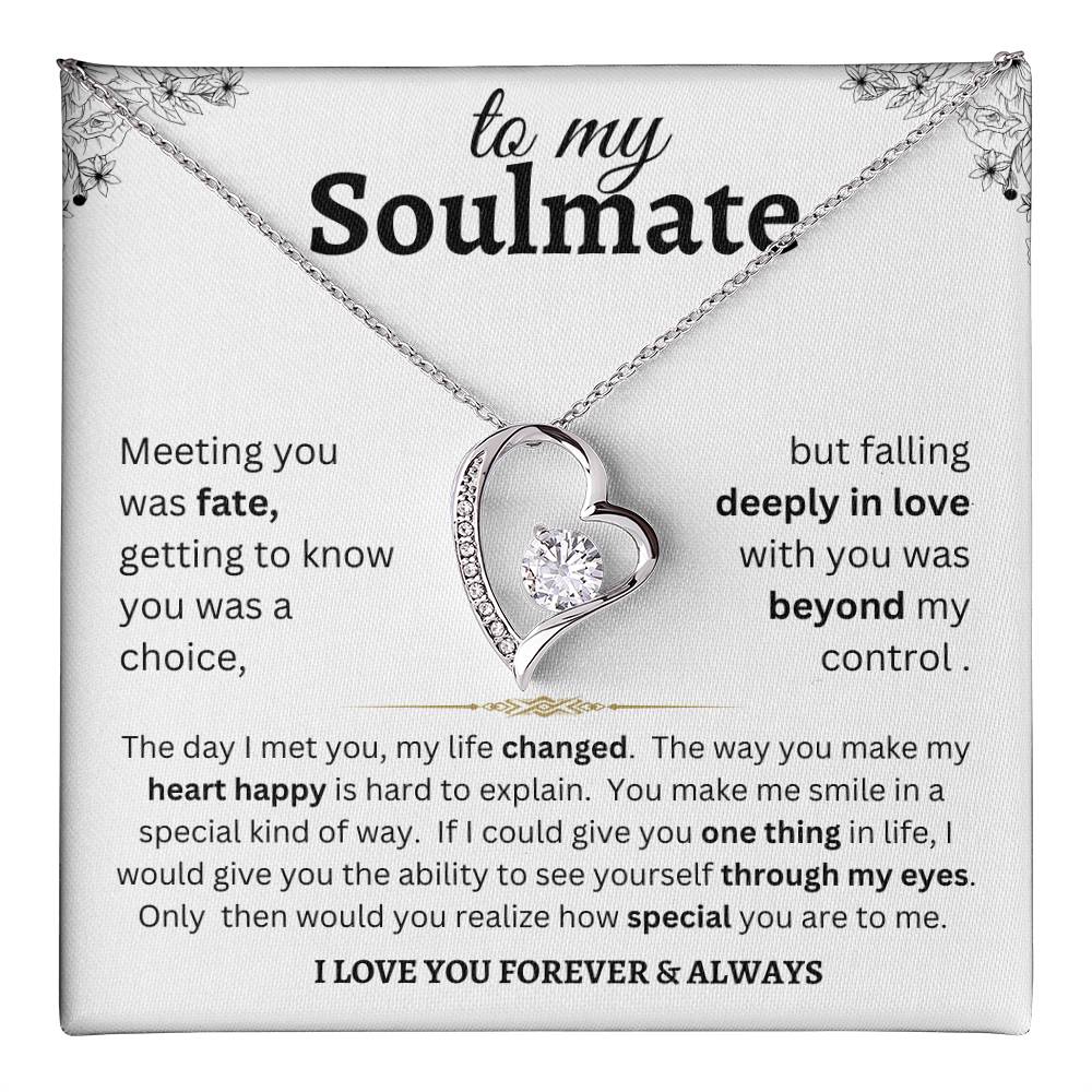 To My Forever Person – Soulmate Love Pendant