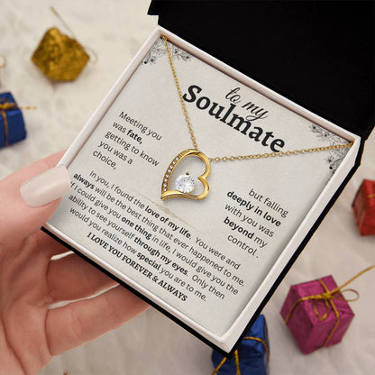 Forever Starts Here | Love of My Life Pendant
