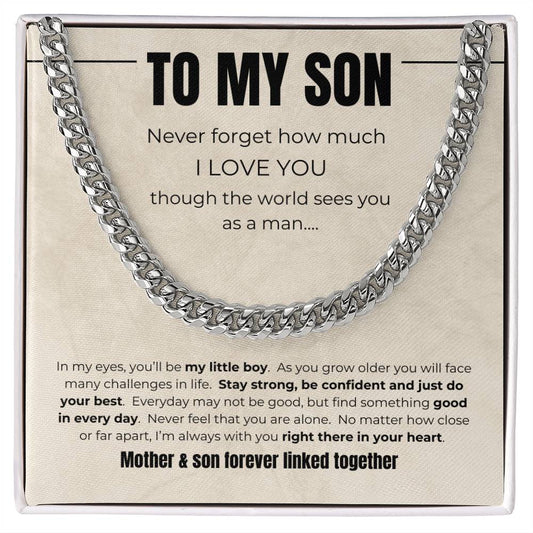 Forever Bond Cuban Link Necklace