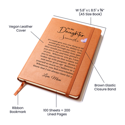 Personalized Journal To Daughter