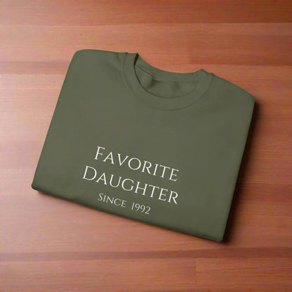 Favorite Daughter Since (Custom Year) Sweatshirt
