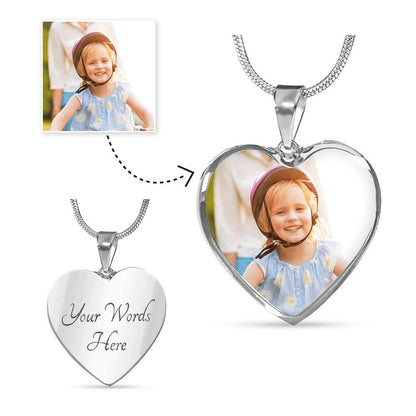 CAPTURED MOMENTS: CUSTOM PHOTO UPLOAD NECKLACE